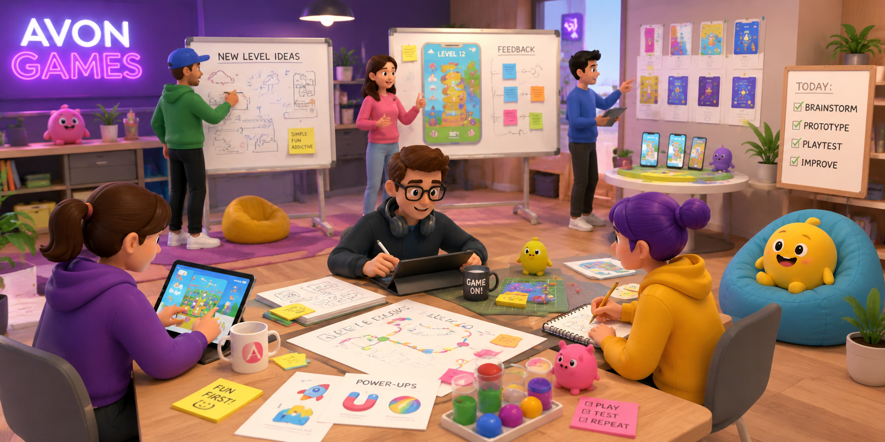 Art Team at Lightbox Expo in Pasadena, September 2019