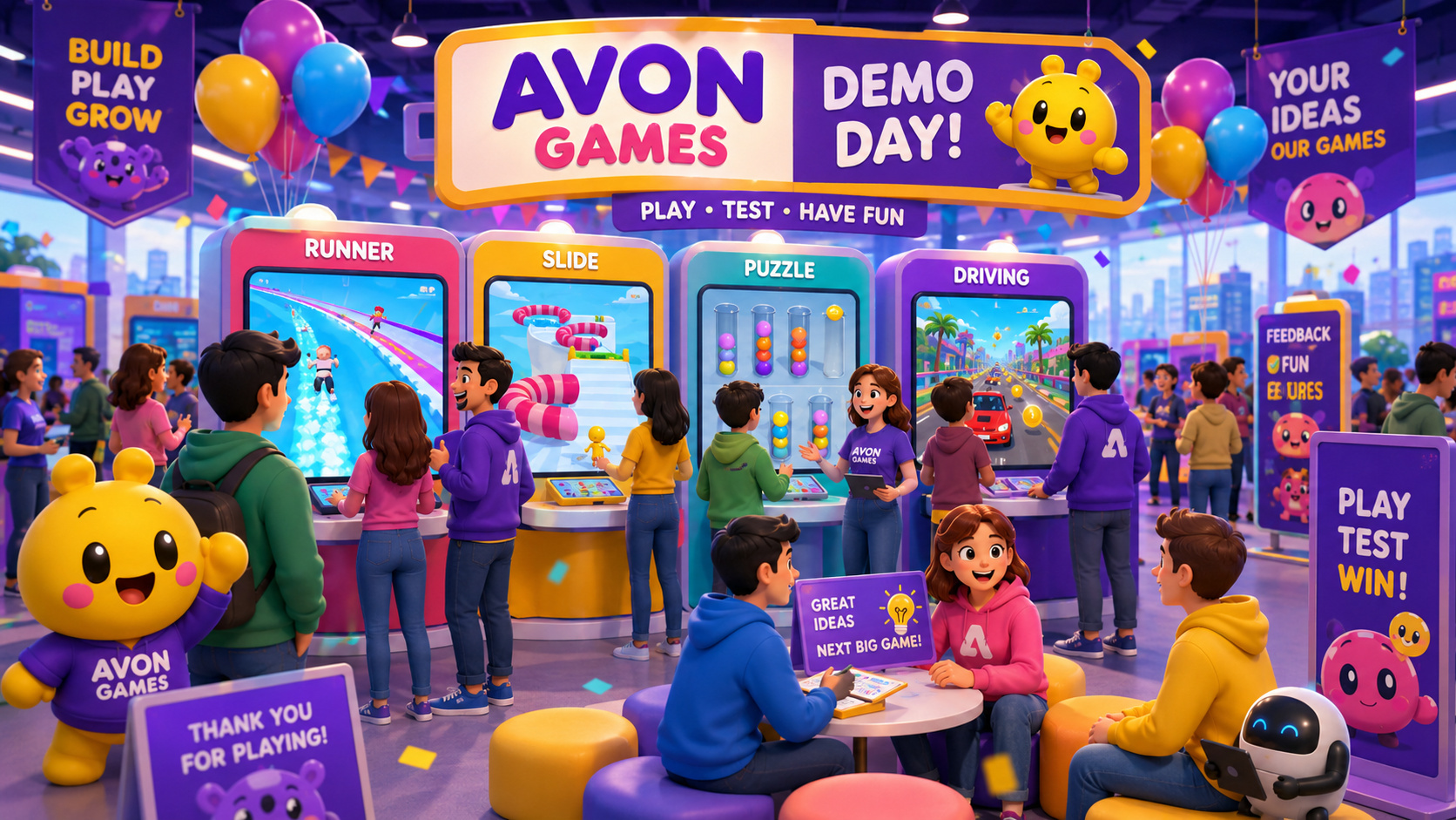 Toy Blast Team in London, December 2022